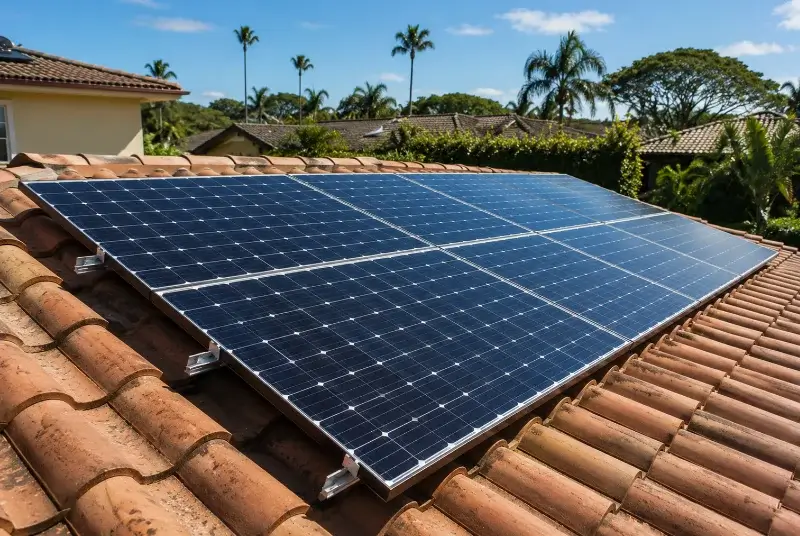 Installation de panneaux solaires à Marigny